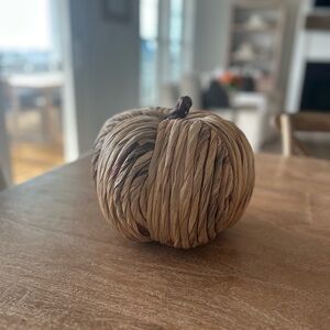 Decorative Woven Pumpkin